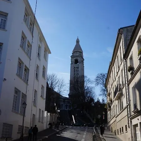 スタジオ デ シャルム ア モンマルトル アパート パリ